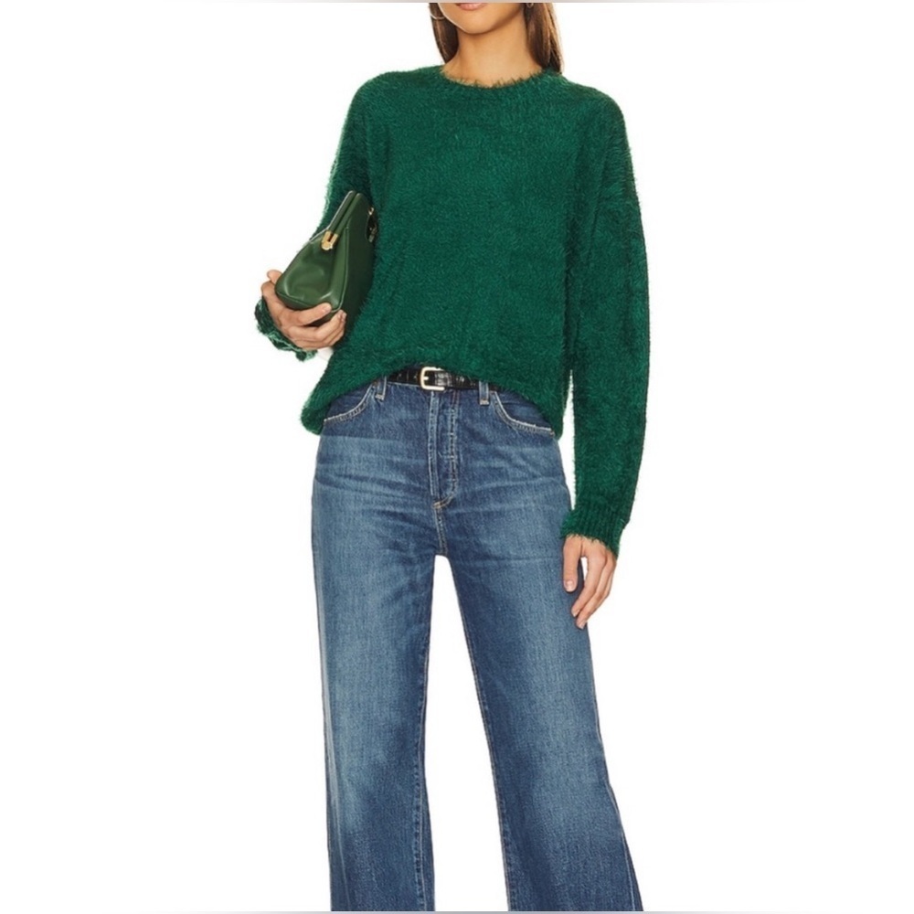 Show Me Your MuMu Feel Good Sweater in Emerald, Size M‎